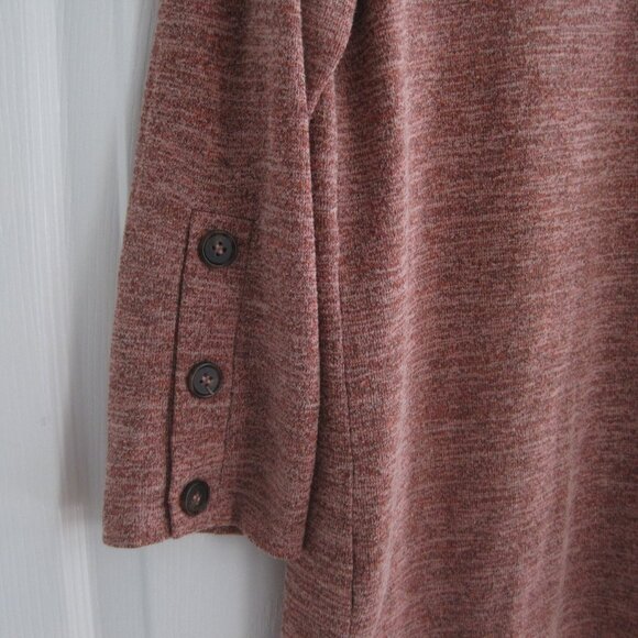 Anthropologie Sunday in Brooklyn Morwenna Hacci Tunic Size S Heathered Rose - Picture 5 of 10
